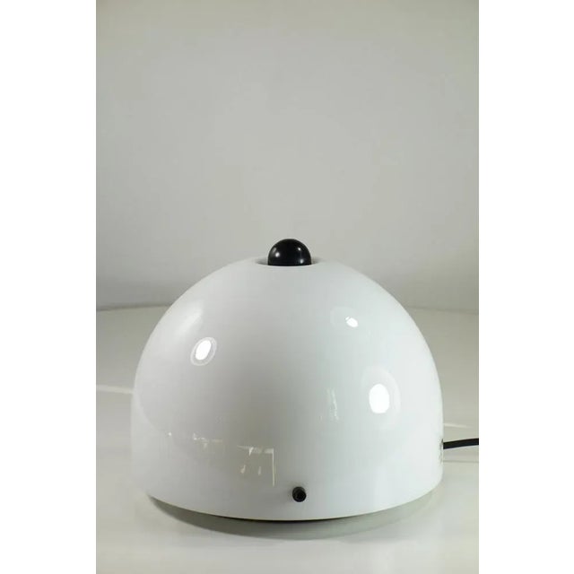 Black Italian Murano Glass Table Lamp, 1980s For Sale - Image 8 of 8