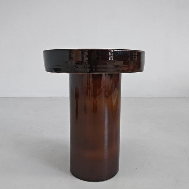 Terrae Ceramic Coffee Table by Raffaello Biagetti for Atelier Biagetti, 1970s For Sale - Image 14 of 18