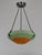 Daum French Art Deco Pendant Light by Daum & Majorelle - 1925 Chandelier France For Sale - Image 4 of 13