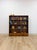 Brown Vintage MCM Solid Walnut Four Shelf Bookcase Shallow Display MidCentury Shelving For Sale - Image 8 of 17