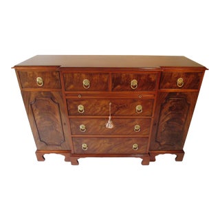 1940s Beacon Hill Mahogany Credenza For Sale