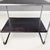 1980s German Black Wood and Steel Coffee Table from Arnold Bauhaus Collection, 1980s For Sale - Image 5 of 14