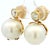 Circa 1990 18k White Gold South Sea Pearl and 1.00 Ct Diamond Earrings For Sale - Image 11 of 14