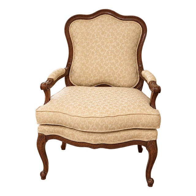 1990s French Provincial Armchair For Sale
