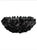 Carefully hand-crafted and sculpted from deep Black Quartz, this bowl exudes power, contrast, and timeless beauty. A...