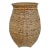 Vintage Harta Woven Bamboo Basket For Sale