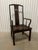 Mid 20th Century Mid 20th Century Vintage Henredon Asian Style Ming Dining Arm Chair For Sale - Image 5 of 9