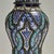 Moroccan Vintage Moroccan Earthenware and Metal Lidded Urn For Sale - Image 3 of 12
