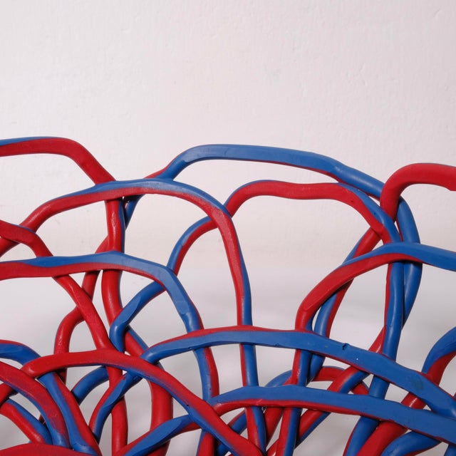 Soft resin basket designed by Gaetano Pesce, 2008 series for the Fish Design collection. Dimensions: Diameter 40 cm Height...