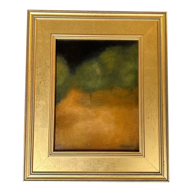 1990's Original Abstract Landscape Painting on Canvas For Sale