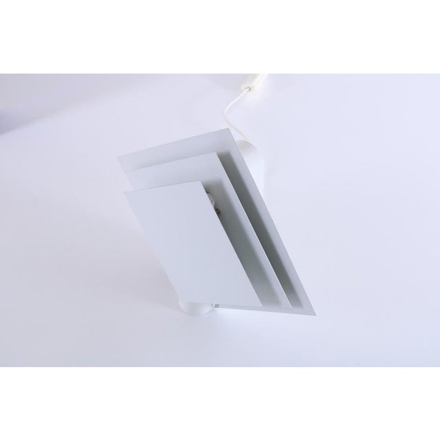 Postmodern Square Metal Wall Lamp from Lumiance, 1980s For Sale - Image 11 of 16