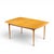 John Keal for Brown Saltman Mid Century Bleached Mahogany Dining Table For Sale In Chicago - Image 6 of 7