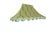 2020s Interior Awning in Ferrick Mason Whiskey Stripe Green Blue For Sale - Image 5 of 7