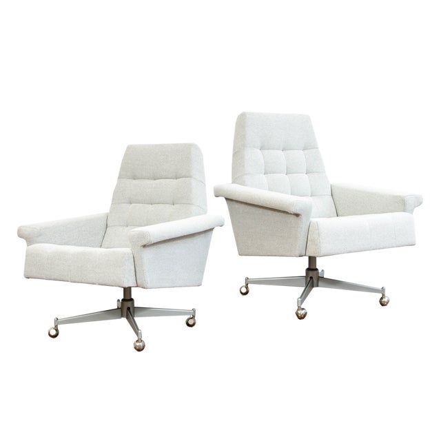 Vintage Swivel Chairs from Up Závody, 1970s, Set of 2 For Sale - Image 14 of 14