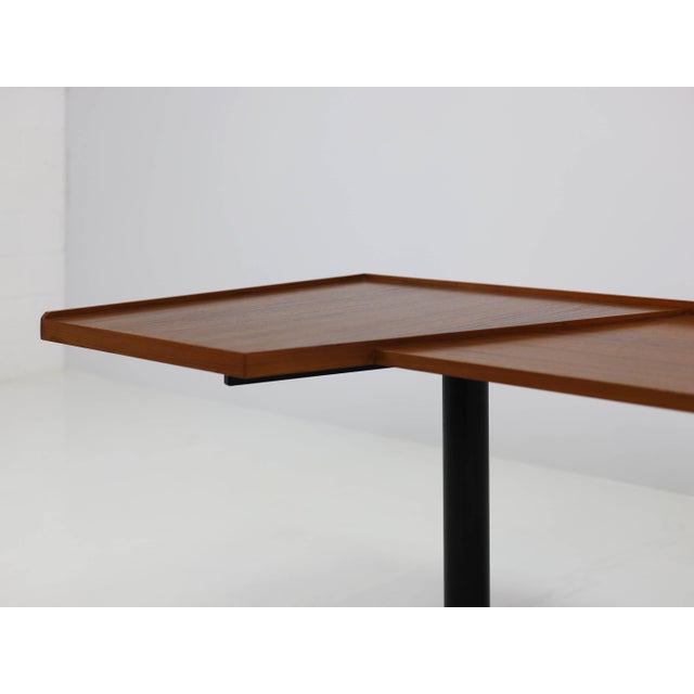 Model Stadera 840 Writing Desk with Model CM24 Chest of Drawers by Franco Albini for Poggi, Italy, 1958, Set of 2 For Sale - Image 13 of 18