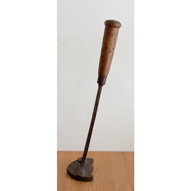 Industrial Antique Fire Brand, 1900s For Sale - Image 3 of 11