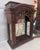 Art Nouveau Antique French Oak Ornate Curio Display Cabinet For Sale - Image 3 of 18