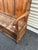 English Antique 18th Century English Pine Settle Bench With Storage Underneath For Sale - Image 3 of 10
