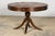 Early 20th Century English Regency Revival Leather Top Center Table For Sale - Image 11 of 18