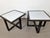 Forest Green Vintage Galaxy Side Tables by Umberto Asnago for Giorgetti, 1980s, Set of 2 For Sale - Image 8 of 12