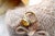 Gold Ring Chiseled with Citrine For Sale - Image 4 of 10