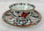Chinese Imari Export Porcelain tea bowl and saucer. Hand decorated in iron red, underglaze cobalt blue with gold accents....