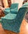 Hollywood Regency Pair of 1960s Mastercraft of Omaha "Classic Collection" Tufted Club Chairs For Sale - Image 3 of 9