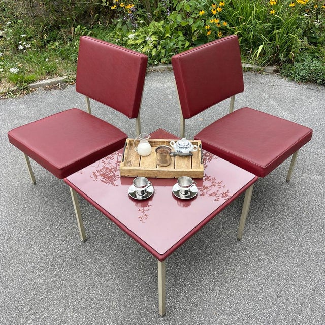 Chairs and Coffee Table by Anonima Castles from Castelli / Anonima Castelli, Italy, 1950s, Set of 3 For Sale - Image 11 of 15