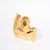 Jaru Mid-Century Gold-Plated Ceramic Sculpture of a Reclining Man Signed Jaru For Sale - Image 4 of 14