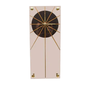 Acrylic Glass Wall Clock, 1970s