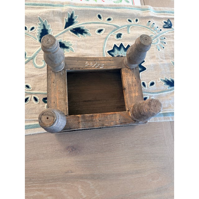 Wood Rustic Wood Tabletop Riser For Sale - Image 7 of 8