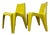 Yellow BA1171 Dining Room Chairs by Helmut Bätzner for Bofinger For Sale