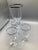 Platinum Platinum Rim Stemmed Water Glasses West Germany 1940s - Set of 4 For Sale - Image 8 of 12