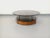 Vintage Italian Round Coffee Table in Teak, Chrome Metal and Smoked Glass, 1960s For Sale - Image 13 of 18