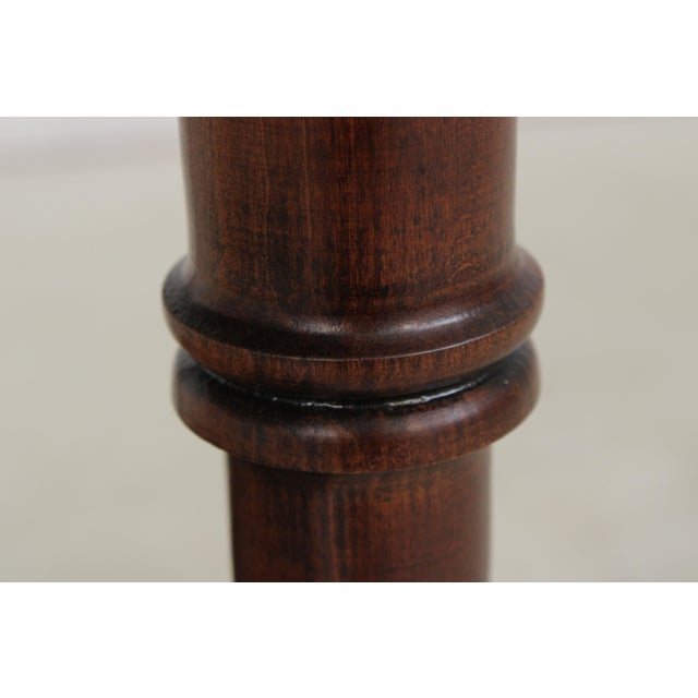 Ethan Allen Freeport Cane Shelf End Table For Sale - Image 11 of 14