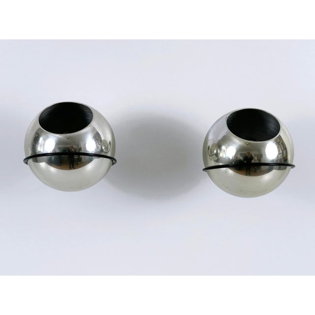 Model 232/G Spherical Sconces by Gino Sarfatti for Arteluce, Italy, 1961, Set of 2 For Sale - Image 13 of 18