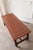 Mid Century Peruvian Hand Tooled Leather Coffee Table or Bench For Sale - Image 9 of 14