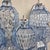 1990s Blue Murano Glass, Mid Century Modern Sconces - A Pair For Sale - Image 11 of 12