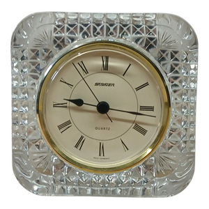 Vintage MCM Staiger Quartz Square Clock – W. Germany