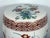 Red Vintage Chinese Famille Rose Hand Painted Birds and Peonies Porcelain Garden Stool Side Table For Sale - Image 8 of 17
