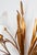 1970s Italian Gilt Metal Wall Sconce with Leaves and Ears of Wheat, 1960s For Sale - Image 5 of 7