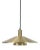 Danish Gold-Colored Hanging Lamp from Vitrika, 1970s For Sale