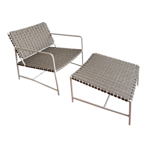 Stretch by Richard Frinier Lounge Chair + Ottoman