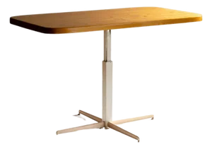 1970s Charlotte Perriand Style Adjustable Table