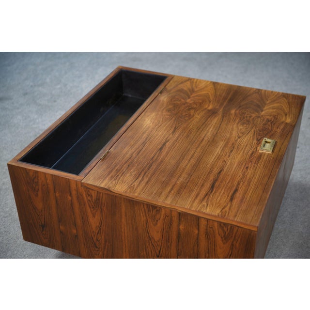 Wooden Bar Coffee Table, 1970s For Sale - Image 9 of 12
