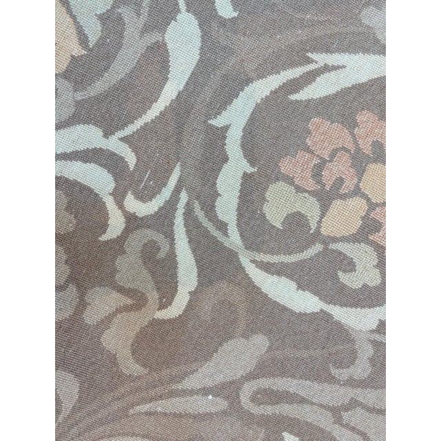 Silk and Wool Modern Nepalese Rug , 9'10" X 13'10" For Sale - Image 4 of 5