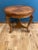 Wood Hekman Round Side Table With Queen Anne Legs For Sale - Image 7 of 7