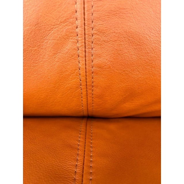 Sesann Leather Sofa by Gianfranco Frattini for Cassina, 1972 For Sale - Image 6 of 9