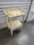 Ivory 1960s Matching Set Hand Painted Dresser and Two Bedside Tables, 3 Pieces For Sale - Image 8 of 10