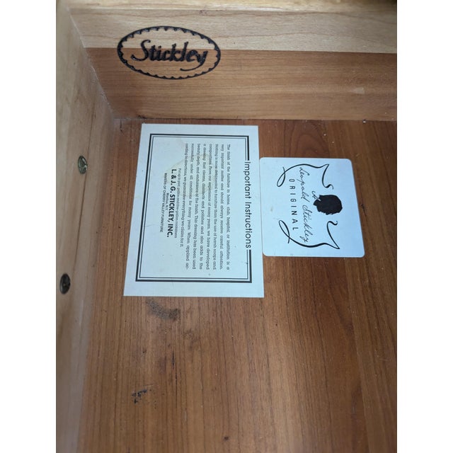 Stickley Pair of Nightstands For Sale - Image 9 of 9